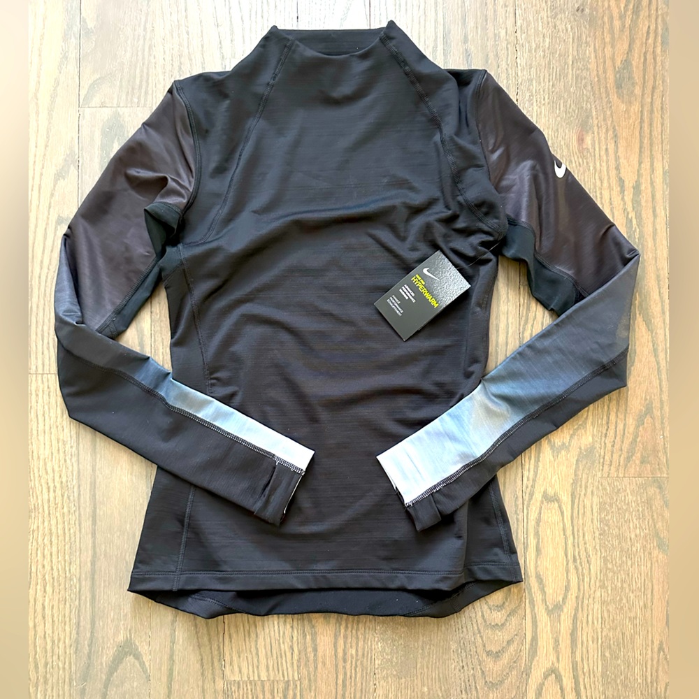 NEW Women Nike Pro Hyperwarm Performance Top